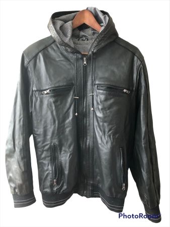 Blouson cuir homme 48