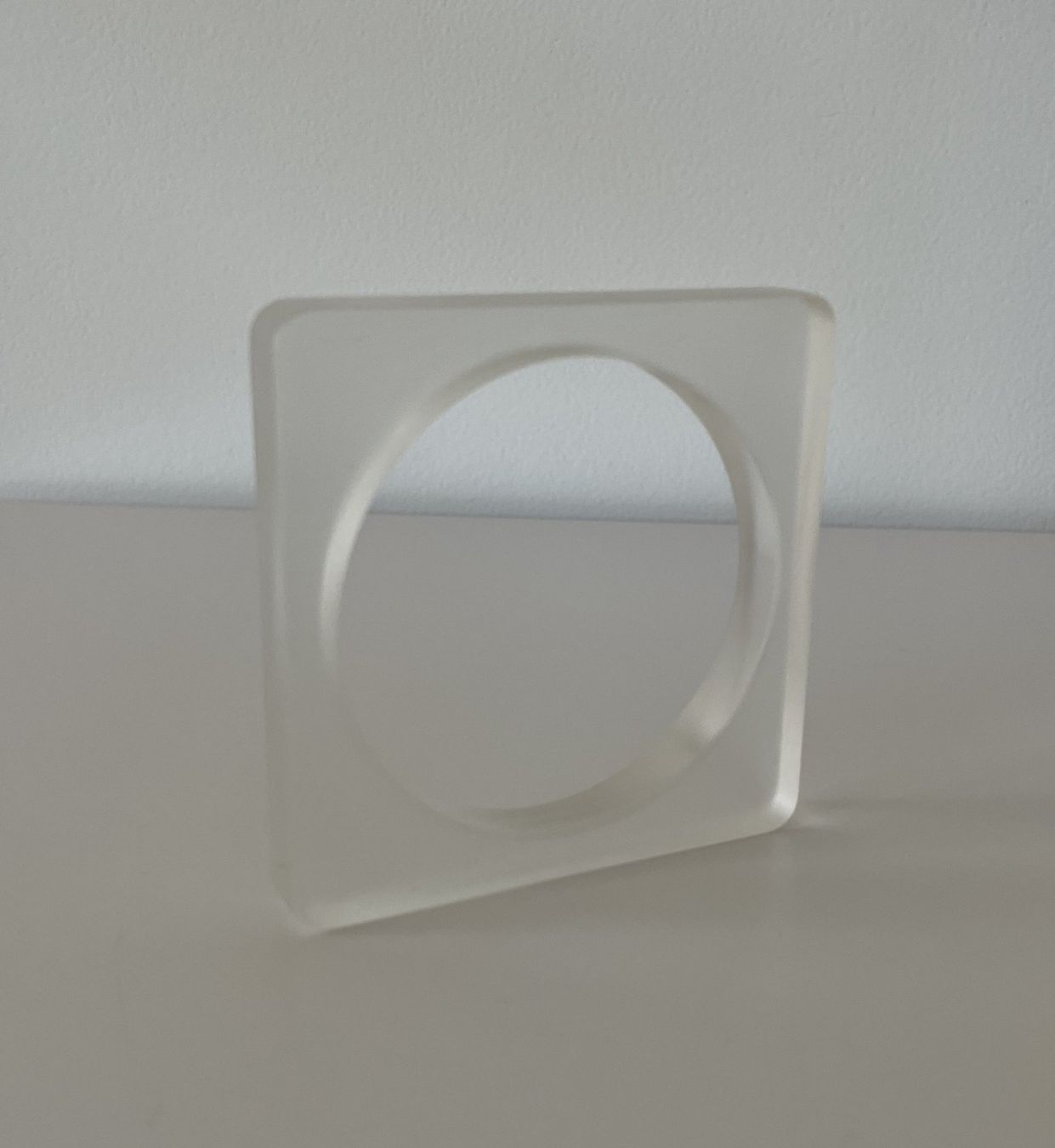 Bracciali & Braccialetti: Armreifen Plexiglas durchsichtig - klein - neu – Nuovo e nell'imballaggio originale da Turgi venduto da bar_8pdm