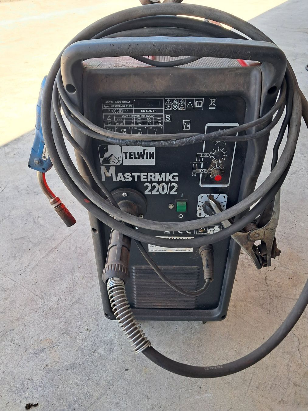 Saldatori: Schweissanlage Telwin Mastermig – Usato da Schenkon venduto da Deutz105 5
