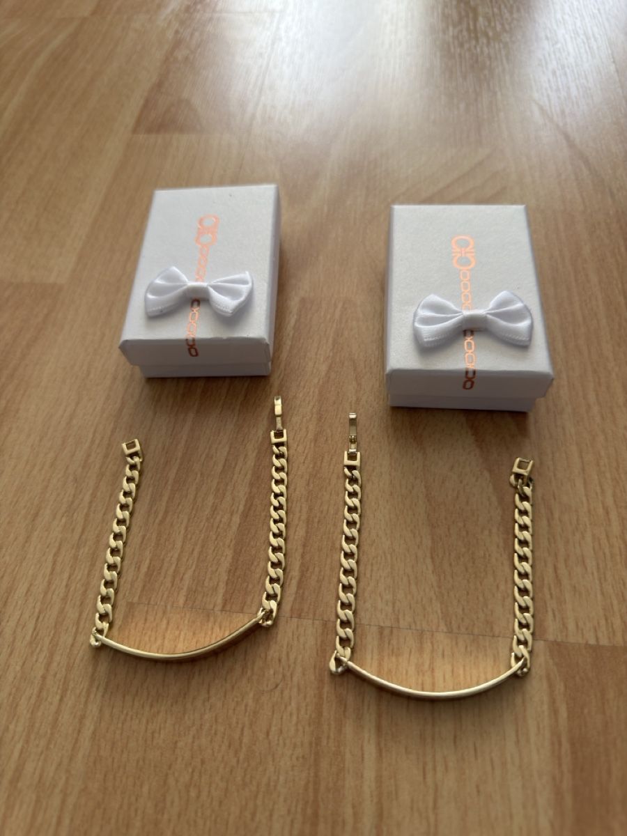 Bracciali & Braccialetti: Goldene mode Armbänder, Neu und ungebraucht. – Nuovo e nell'imballaggio originale da Zug venduto da car_fr2j 4