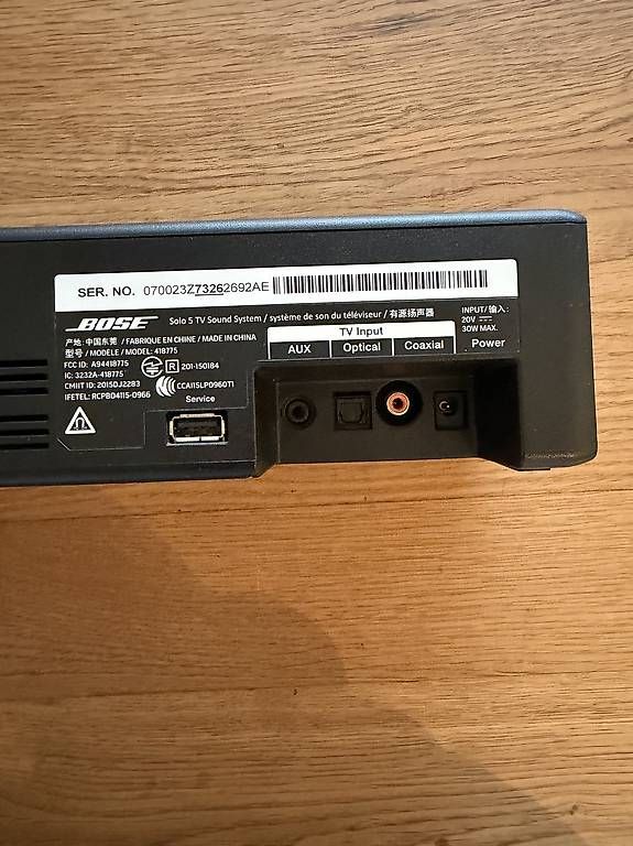 Lautsprecher: Bose solo 5 TV soundbar – Gebraucht aus Bözen von Timxt_v 1
