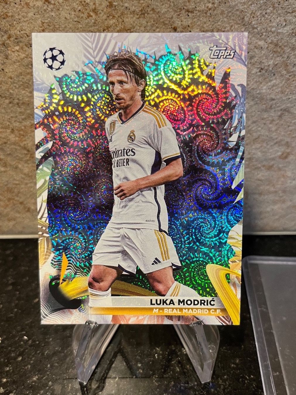 Topps Carte collezionabili: UEFA Topps Luka Modric REAL MADRID carnaval – Usato da Moudon venduto da AndreSR89