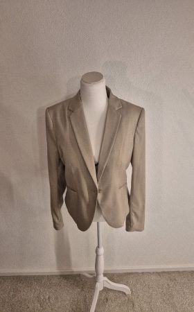 Business-Blazer, beige, H&M, Grösse 40, NEU