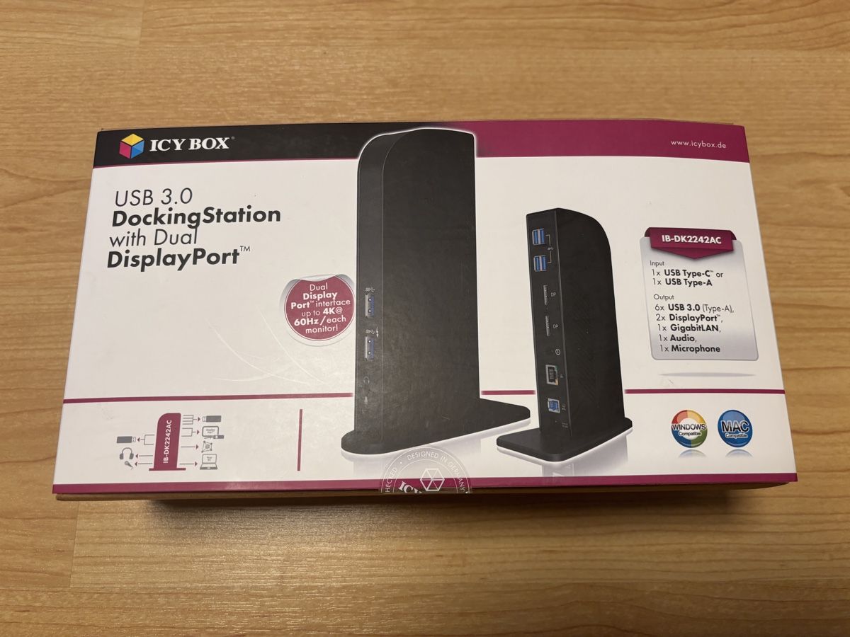 Docking station: Icybox IB-DK2242AC Dockingstation – D'occasion à Altendorf par Psyfrog