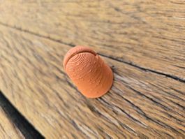 Keramik: KartenhalterTon terracotta
