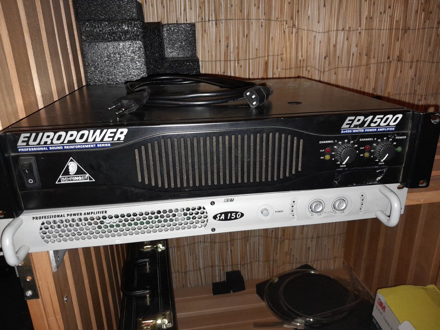 Verstärker: Behringer Endstufe Europower EP1500 – Gebraucht aus Meggen von casa_del_lupo