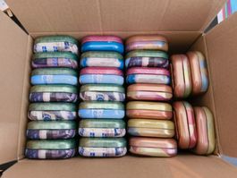 Pokemon Sammlung - 25 Minitins mit mehr als 1250 Karten