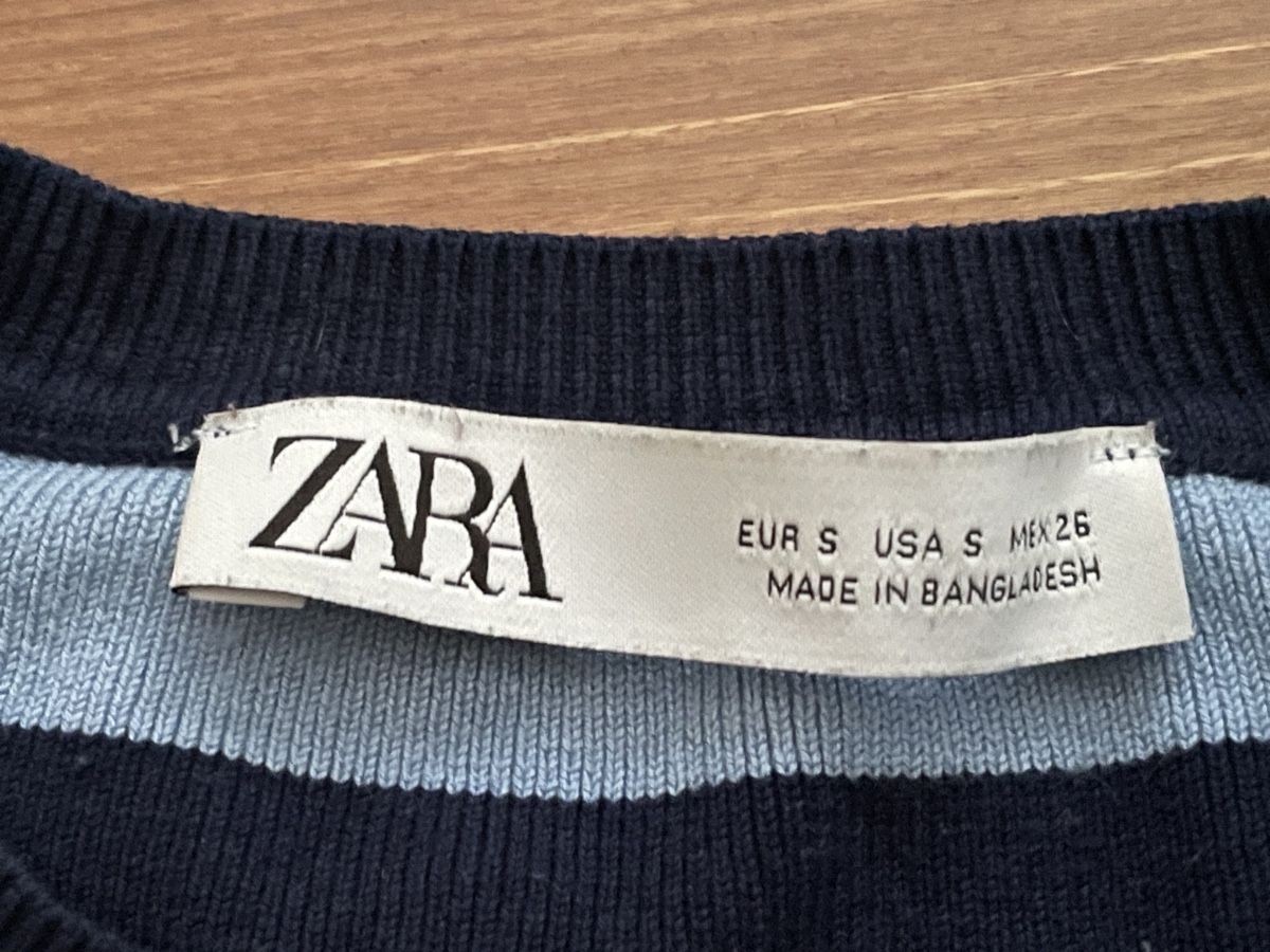 Zara Maglioni & Felpe: Kurzer Pulli, ZARA, Gr.S, gestreift – Usato da Aarau Rohr venduto da foodlover 2