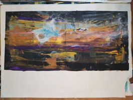 ART BRUT:  | " GALACTIC A" | Outsiderart