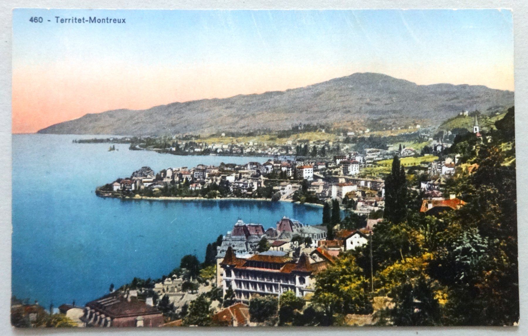 Cartoline postali: Territet-Montreux – Usato da Fétigny venduto da Billy2miny