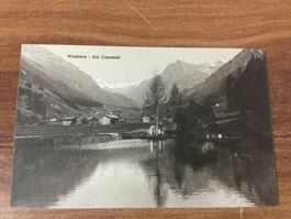 Antike Ansichtskarte Klosters am Capeseli