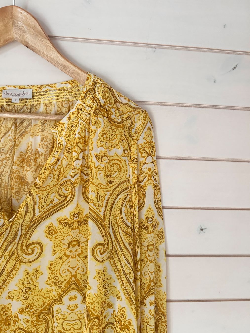 Dea Kudibal Blusen: Dea Kudibal – Seidenbluse / Tunika - Gr. L – Gebraucht aus Illnau von Monkky 3
