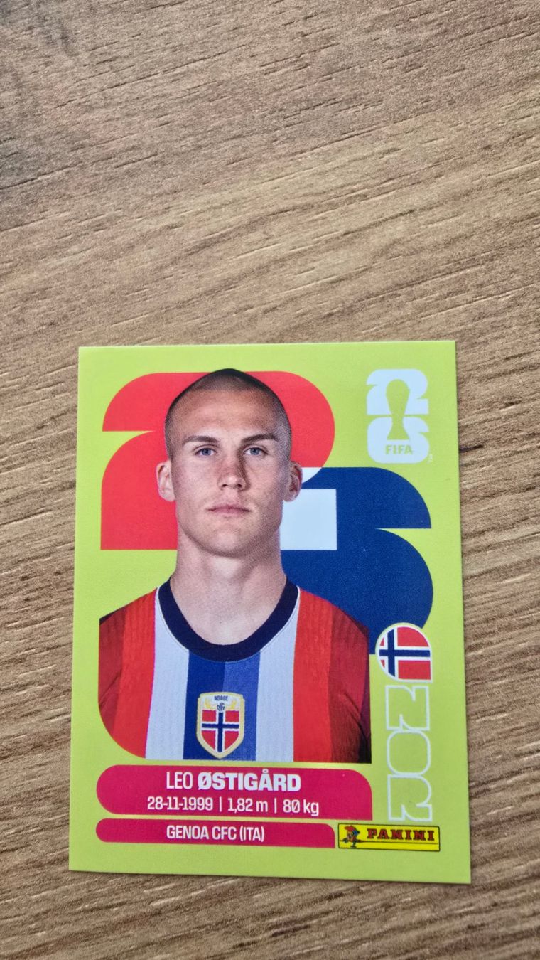 Panini Carte collezionabili: Panini WM 2026 Norway Leo Ostigard – Nuovo (secondo la descrizione) da Seewen SZ venduto da mads_around