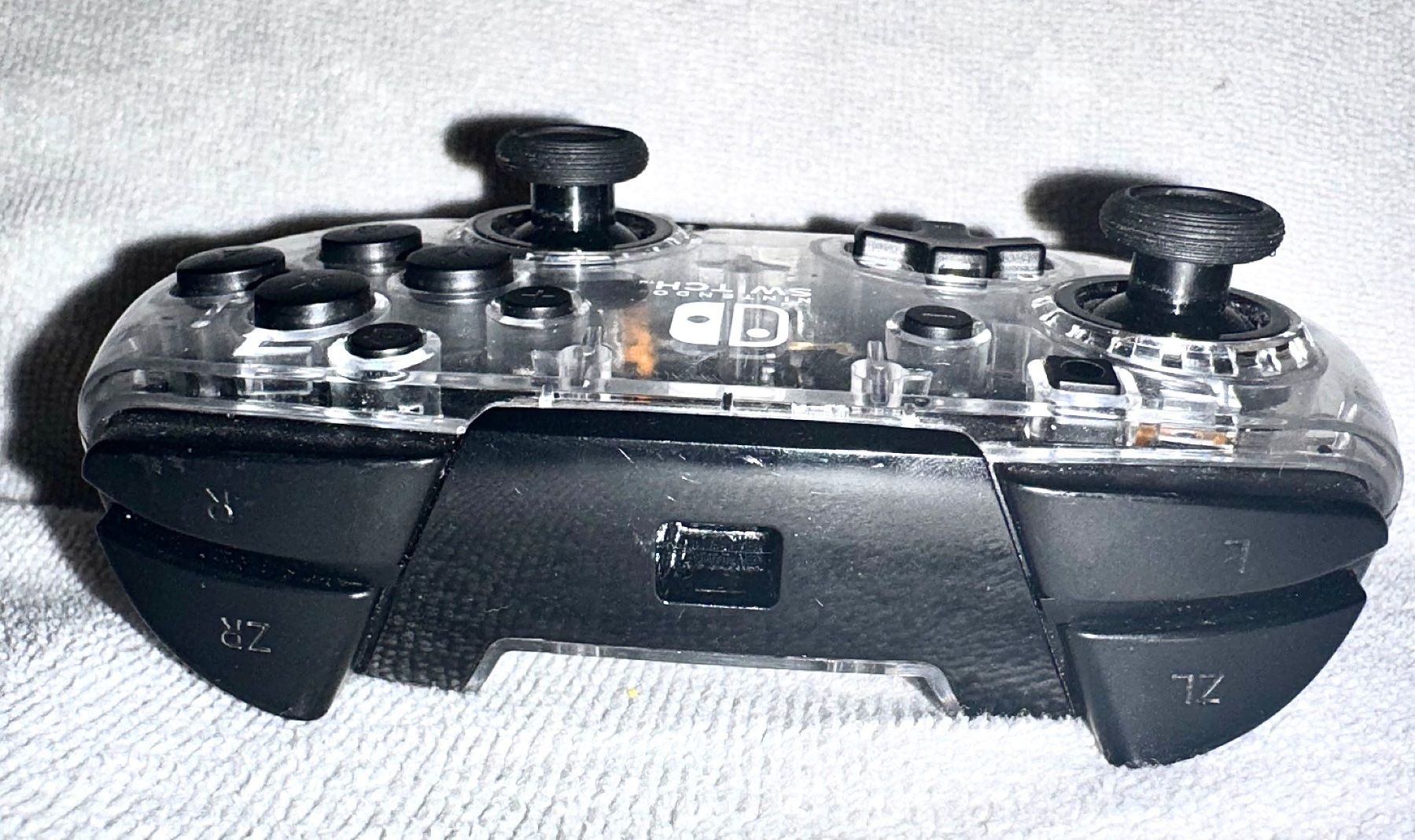 Nintendo Controller: Nintendo Switch Controller transparent – Defekt aus Bätterkinden von nam_whz2 2