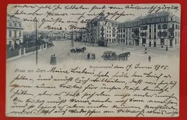 Gruss aus Bern 1905 - Breitenrainplatz