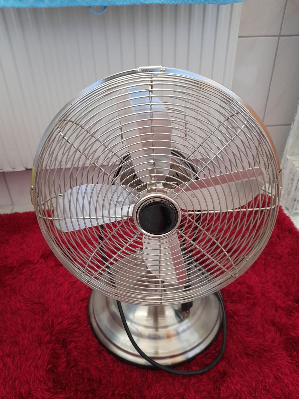 Ventilatoren: Chromstahl Ventilator 3 Stufen – Gebraucht aus Guschelmuth von farang40