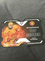Sportzoo Sammelkarte Topscorer André Peterson