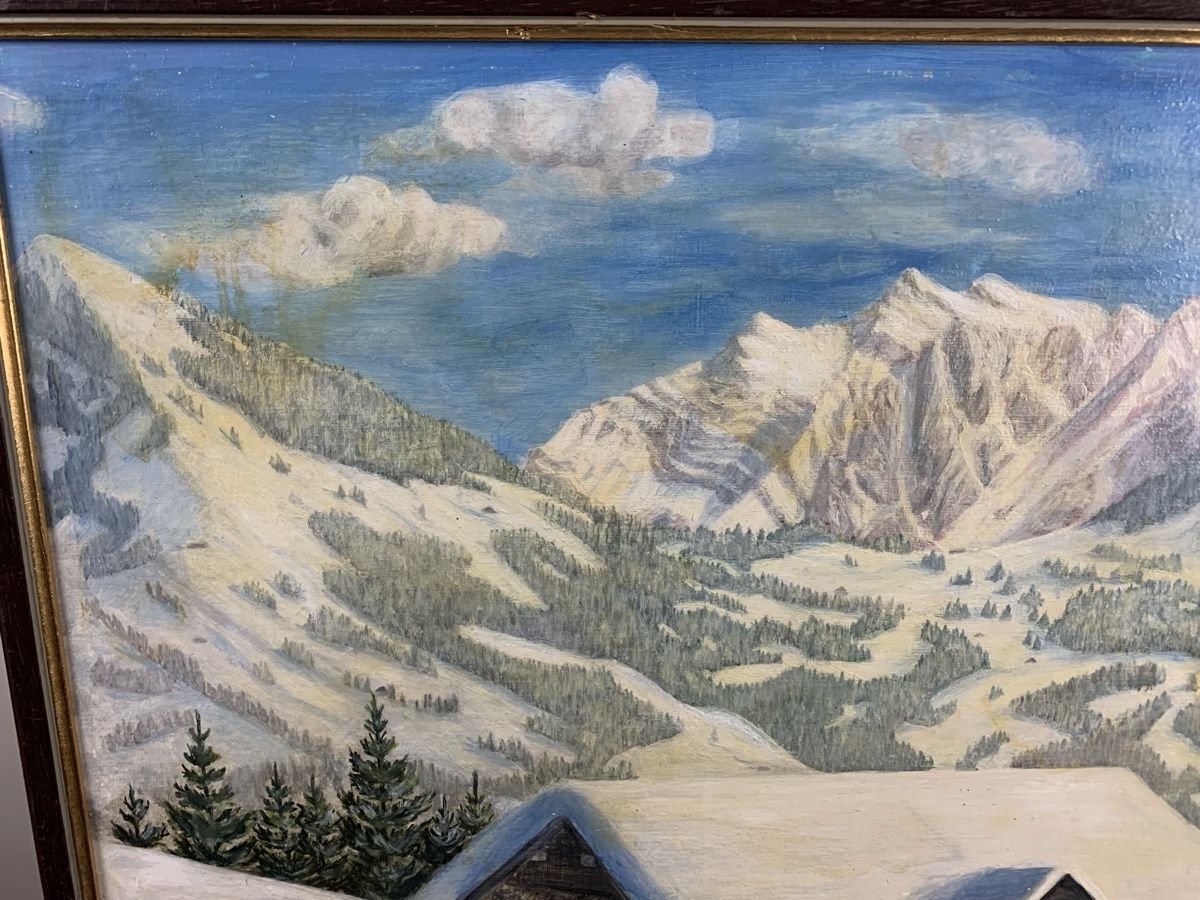 Dipinti: SCHERRER 1951 Nesslau – Usato da Wolfhalden venduto da SecondAntique 2