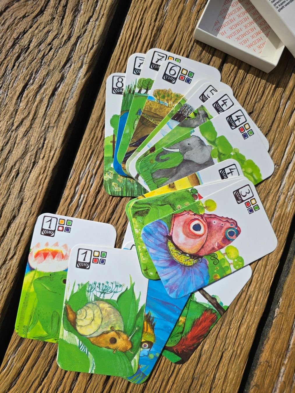 Giochi: Quartett: Kartenspiel Tiere – Usato da Romanshorn venduto da Rachacha 3