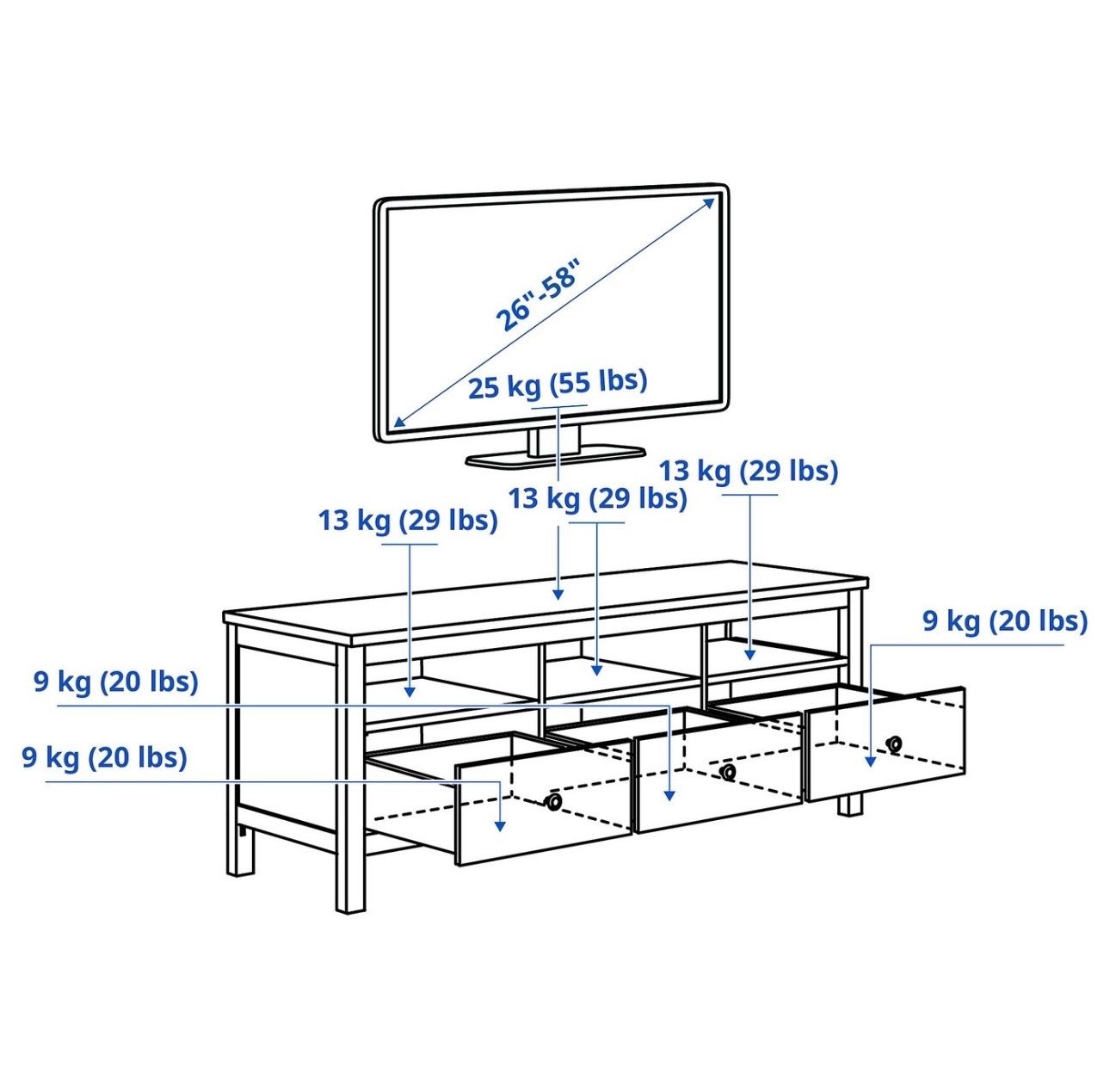 Ikea Mobili TV: Meuble TV – Nuovo (secondo la descrizione) da Vevey venduto da max_8mbd 3