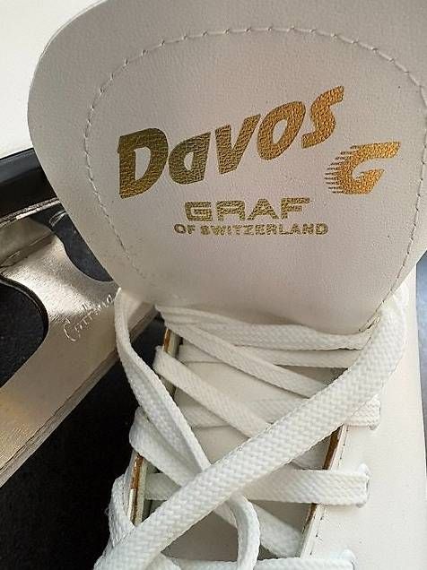 Pattini da ghiaccio: Schlittschuhe Davos Damen Gr. 39  – Nuovo e nell'imballaggio originale da Zürich venduto da Sonnenblume_65 1