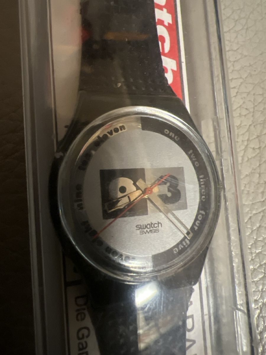 Swatch Orologi: Swatch Uhr, Vintage Modell mit Originalverpackung – Usato da Rorschach venduto da TimelessTrading 2