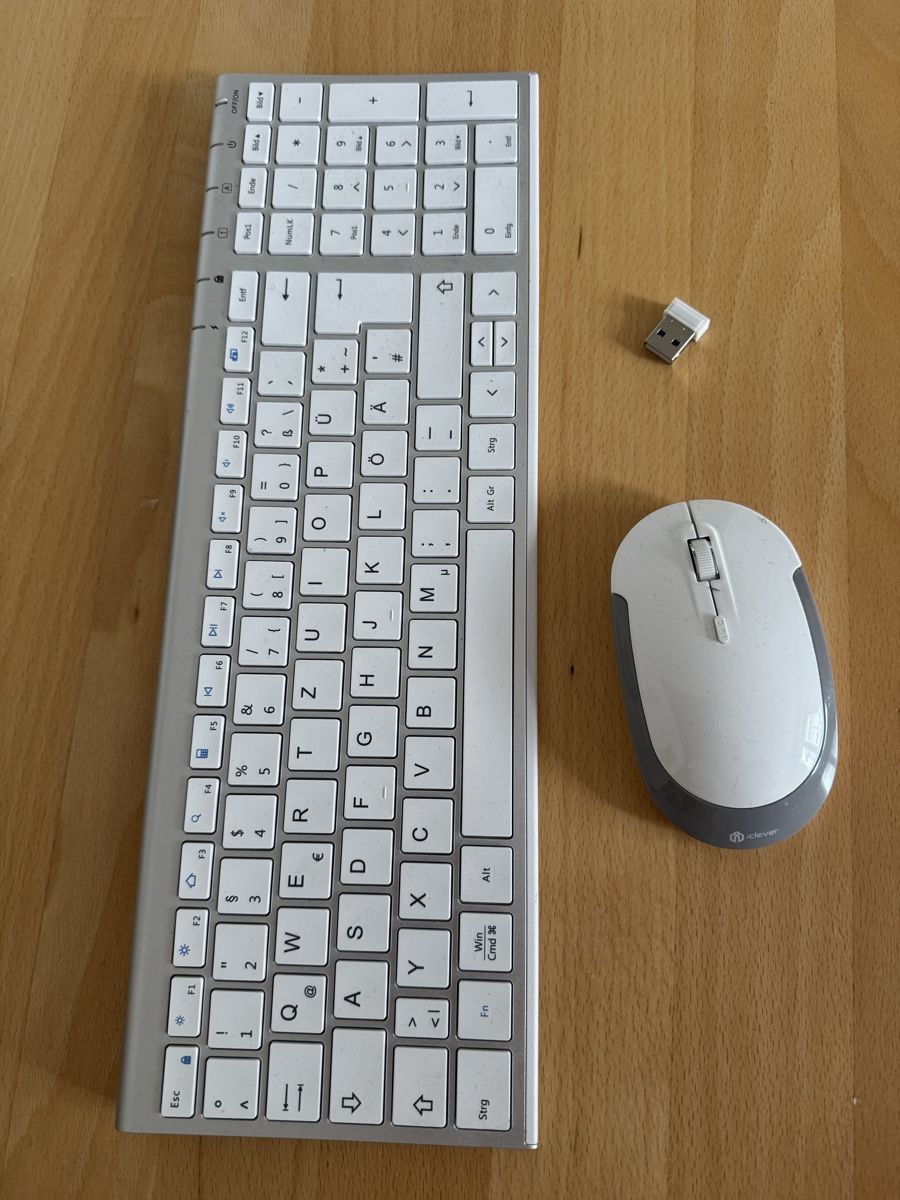Tastiere: Wireless Tastatur und Maus Set  – Nuovo (secondo la descrizione) da Willerzell venduto da Kuno-Steelers 1