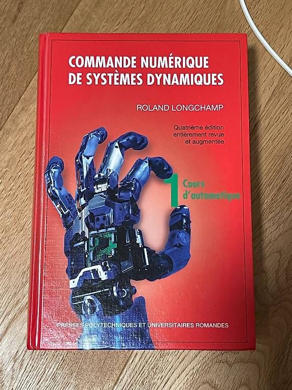 Libri: Commande Numérique de Systèmes Dynamiques – Usato da Murten venduto da dhade