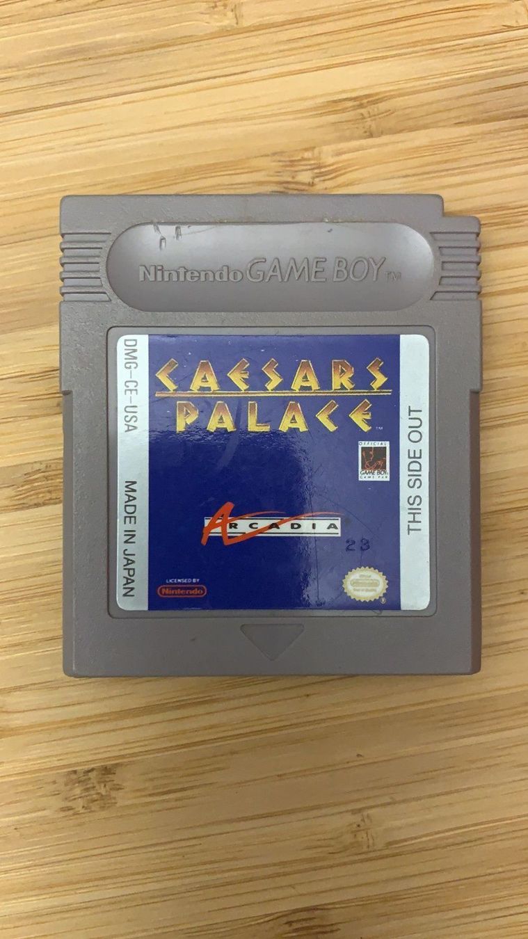 Giochi: Caesars Palace für Gameboy – Usato da Gebenstorf venduto da RetroFuture