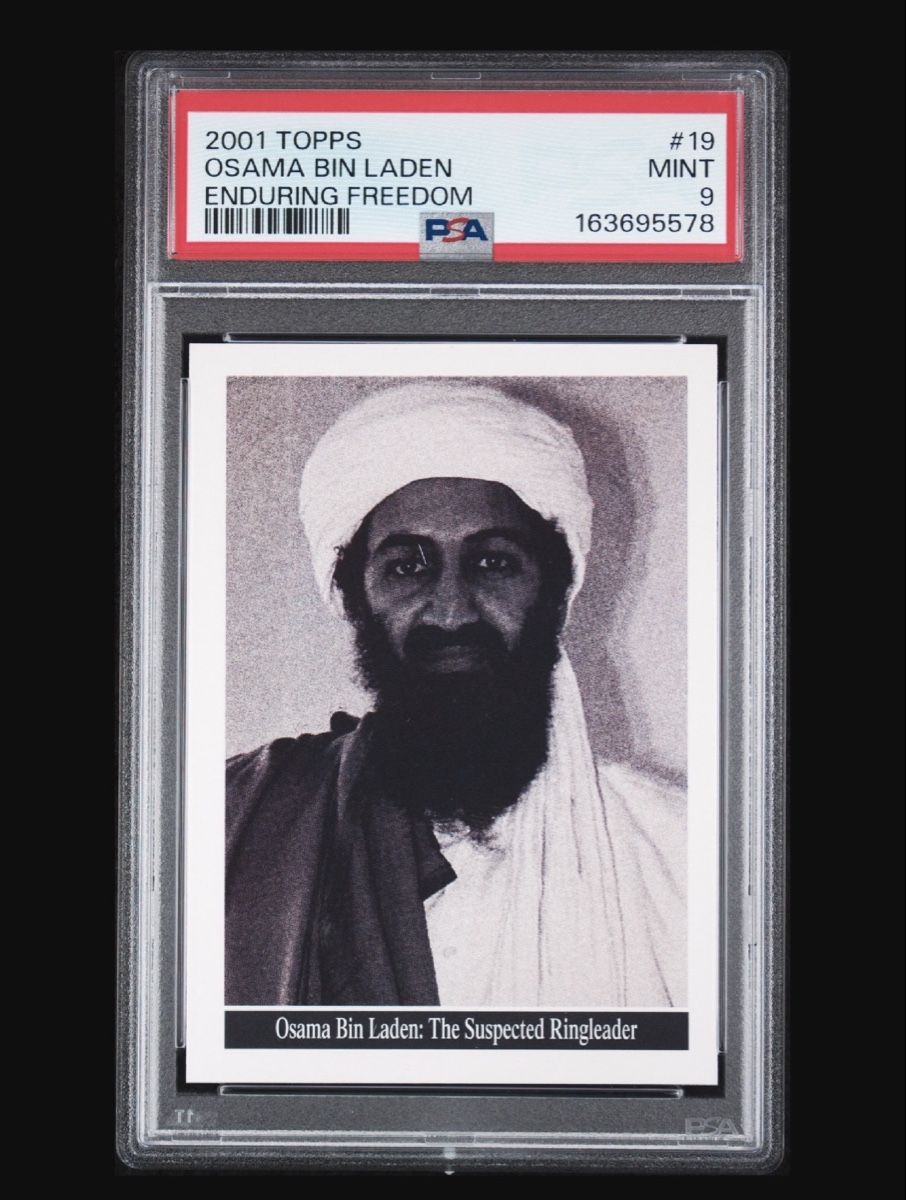 Topps Carte collezionabili: Osama Bin Laden Topps (PSA 9) – Nuovo (secondo la descrizione) da Nänikon venduto da Snorlaxtheplayer