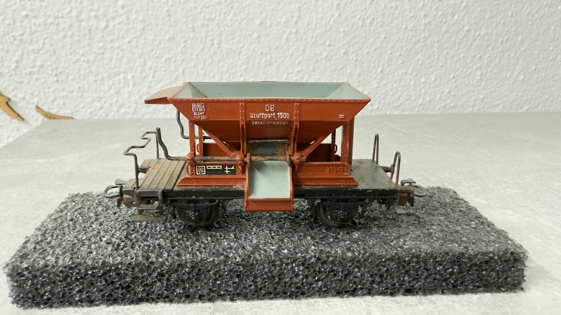 Märklin Modellini di ferrovie: Märklin DB Schotterwagen H0 / AC – Usato da Schlieren venduto da rat_lq6b