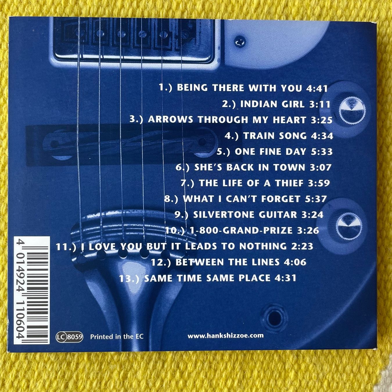 CD: HANK SHIZZOE-PLENTY OF TIME (DIGIPACK) – Usato da Rorschacherberg venduto da CD-Roli 1