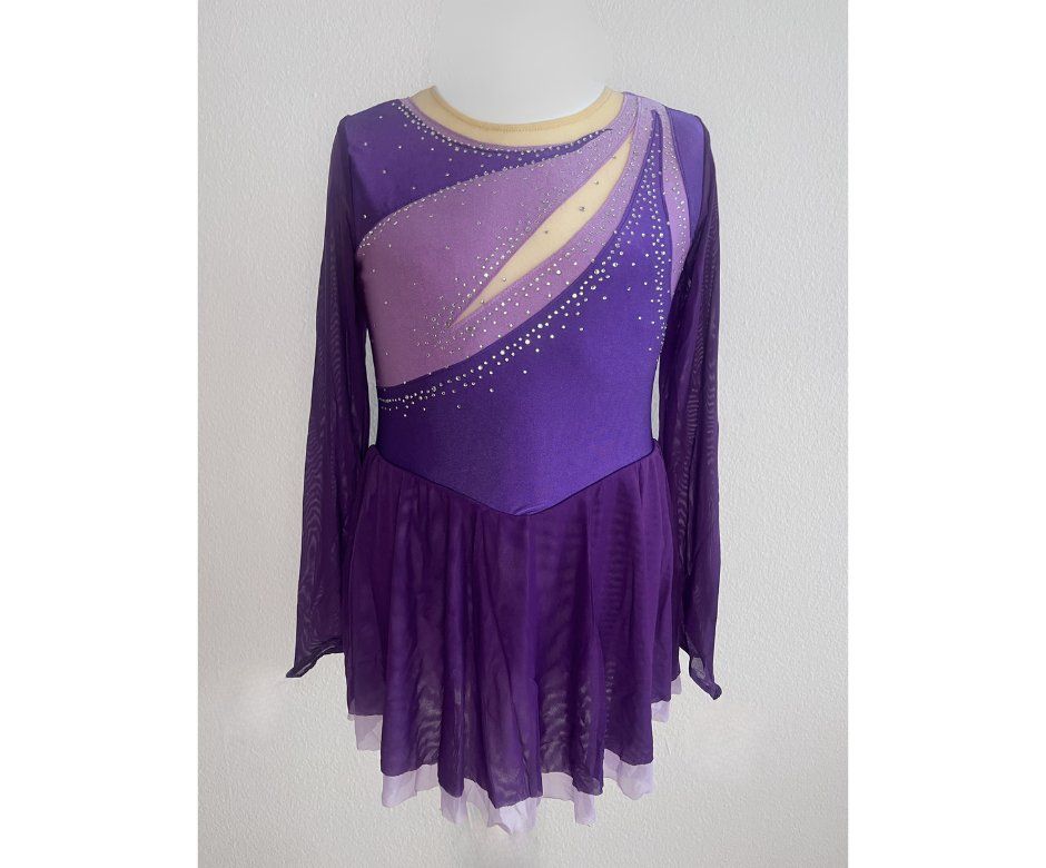 Vestiti & Gonne: Eiskunstlauf Eislauf Kürkleid 10 / 134-140 neu mit Etikett – Nuovo (secondo la descrizione) da Zürich venduto da tedundthea 1