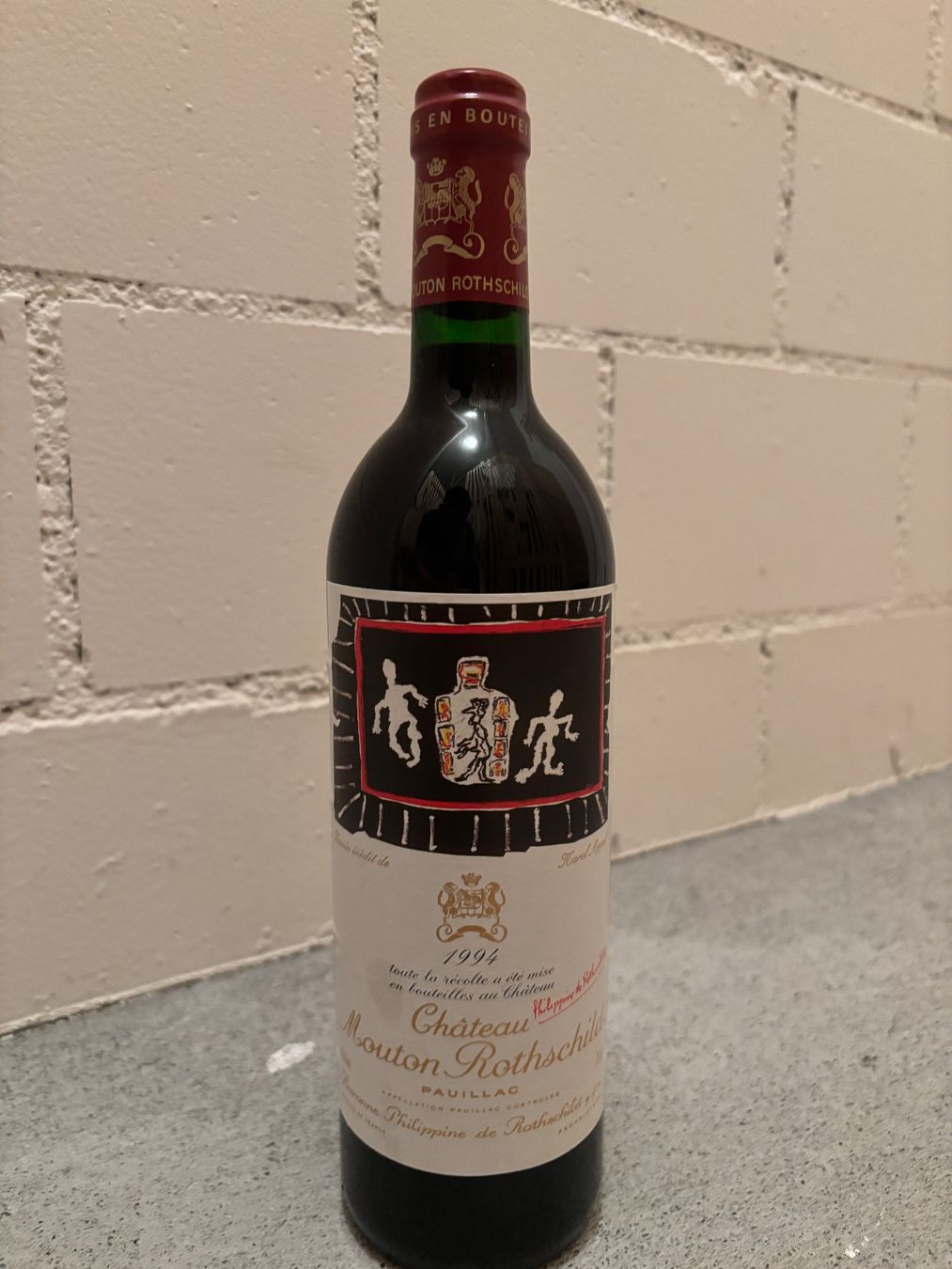 Mouton Rothschild Vins: Chateau Mouton Rothschild 1994 – D'occasion à Walchwil par watch1510