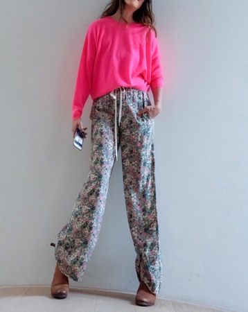 WoW Hose von SEE by CHLOÉ aus Seide - neu -