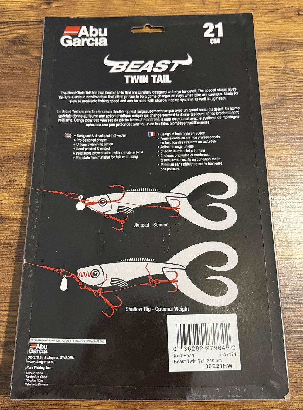 Abu Garcia Köder: ABU GARCIA Beast Twin Tail 21cm – Neu und originalverpackt aus Widnau von Fishingtackle_Oggy 2