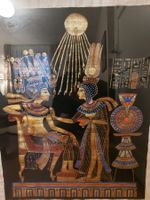 Original Ägyptische Malerei von Khedr 103x81cm