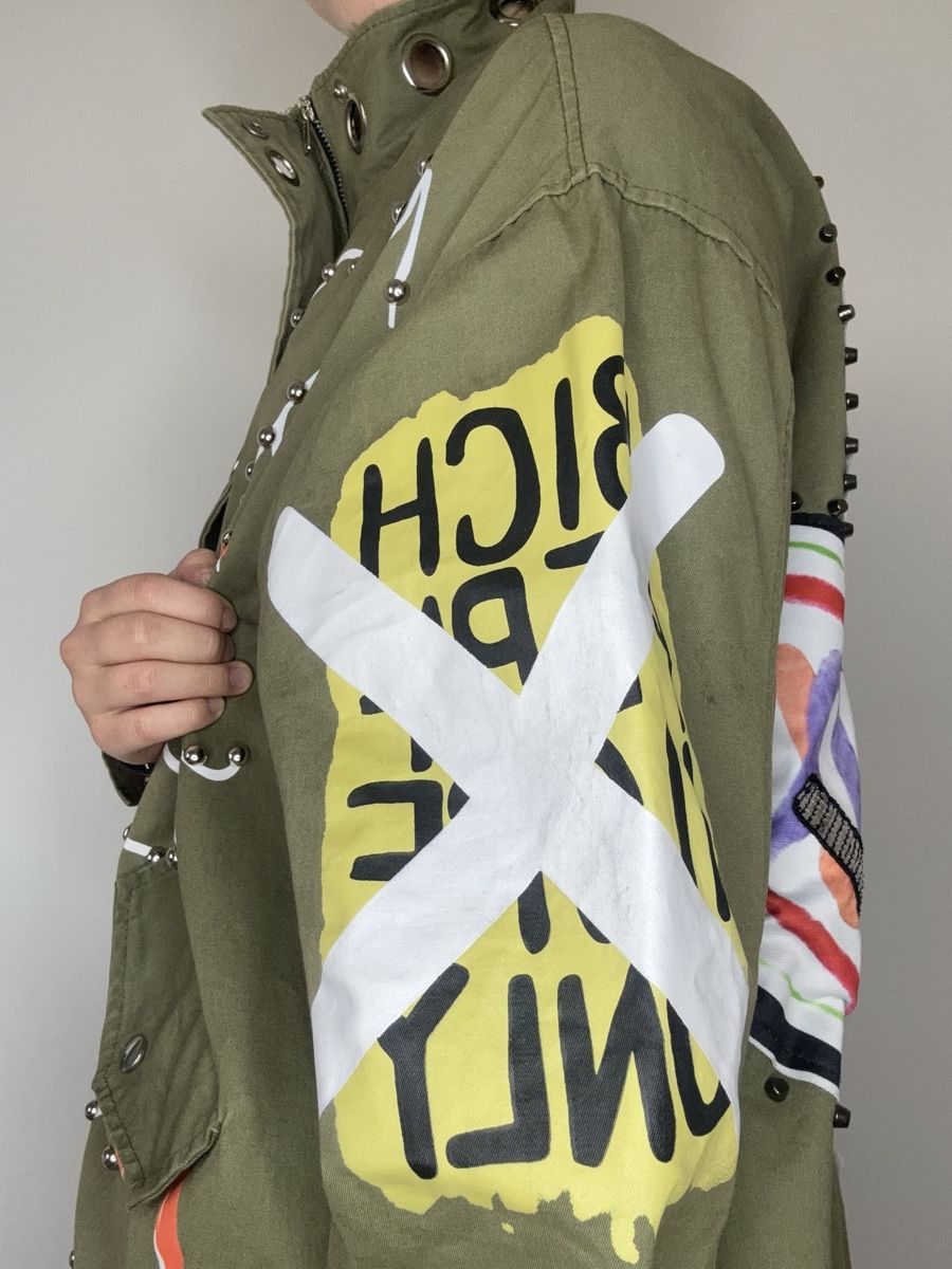Giacche: Designer Art Jacket, Custom Painted - Unique! (57) – Usato da Bern venduto da kri_y8h8 2