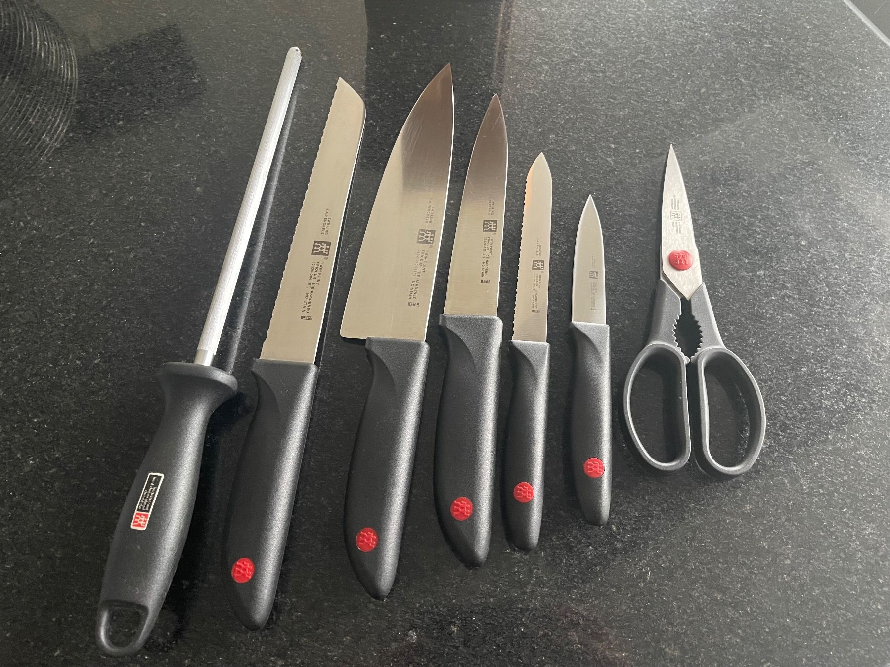 Zwilling Coltelli: Messerblock Zwilling, 8-teilig – Usato da Ehrendingen venduto da abo_p9n6 1