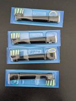 4x Oral-B Aufsteckbuersten schwarz neu in OVP