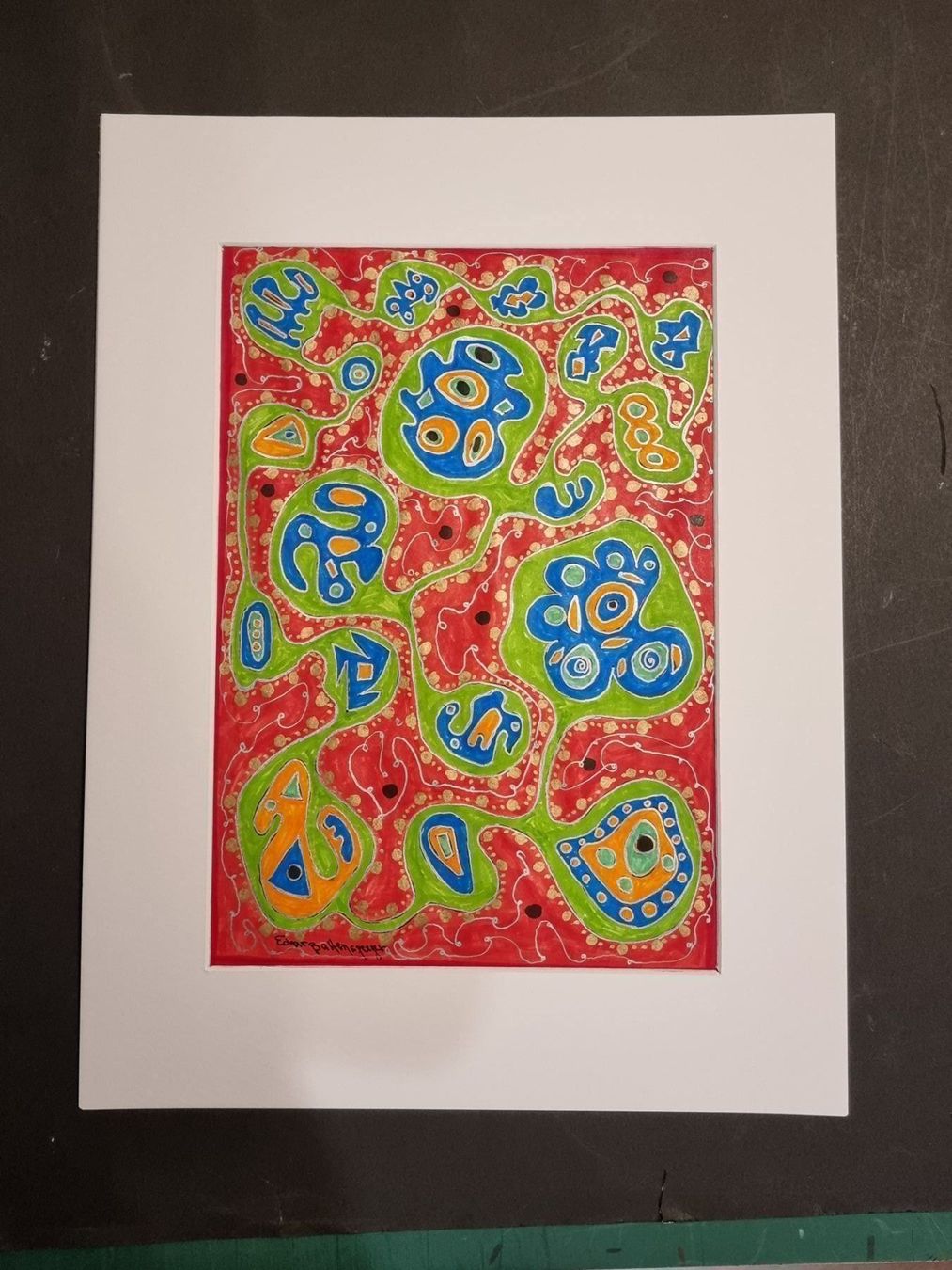 Poster & Bilder: EGAR BALTENSPERGER  0RIGINAL MISCHTECHNIK SIGNIERT – Gebraucht aus Gersau von grafik-kunst 1