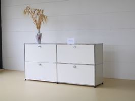 USM Haller Sideboard 2x2 | Reinweiss | Neuwertig
