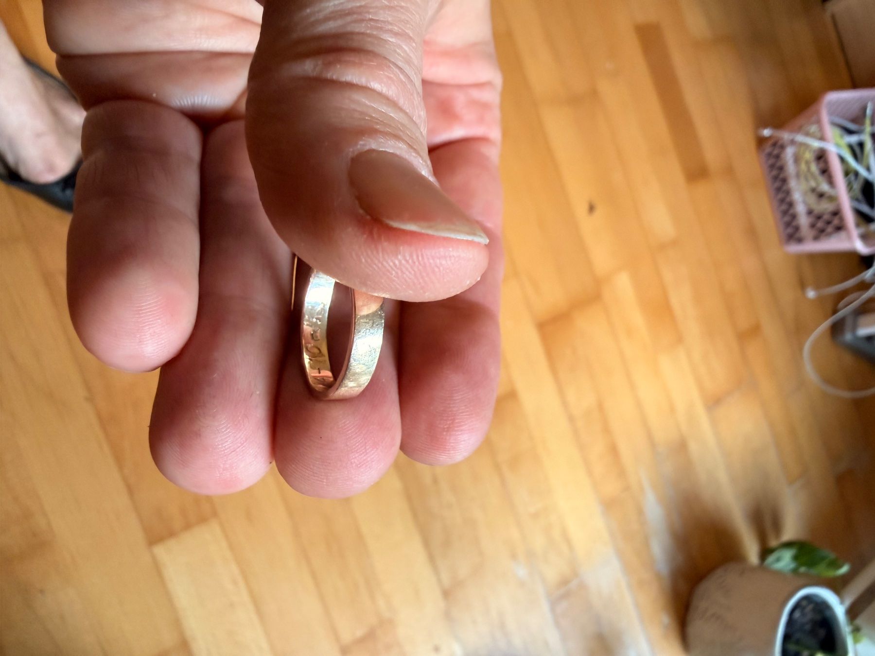 Anelli: Bague solitaire en or avec diamant , état d'usage correct – Usato da Neyruz FR venduto da sve_6hhr 3