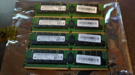 4x64GB DDR4 ECC RAM - PC4 - 2666V - Total 256 GB