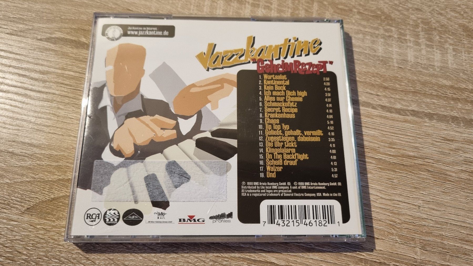 CDs: Jazzkantine - Geheimrezept – Gebraucht aus Hagenbuch ZH von lecterr55 2