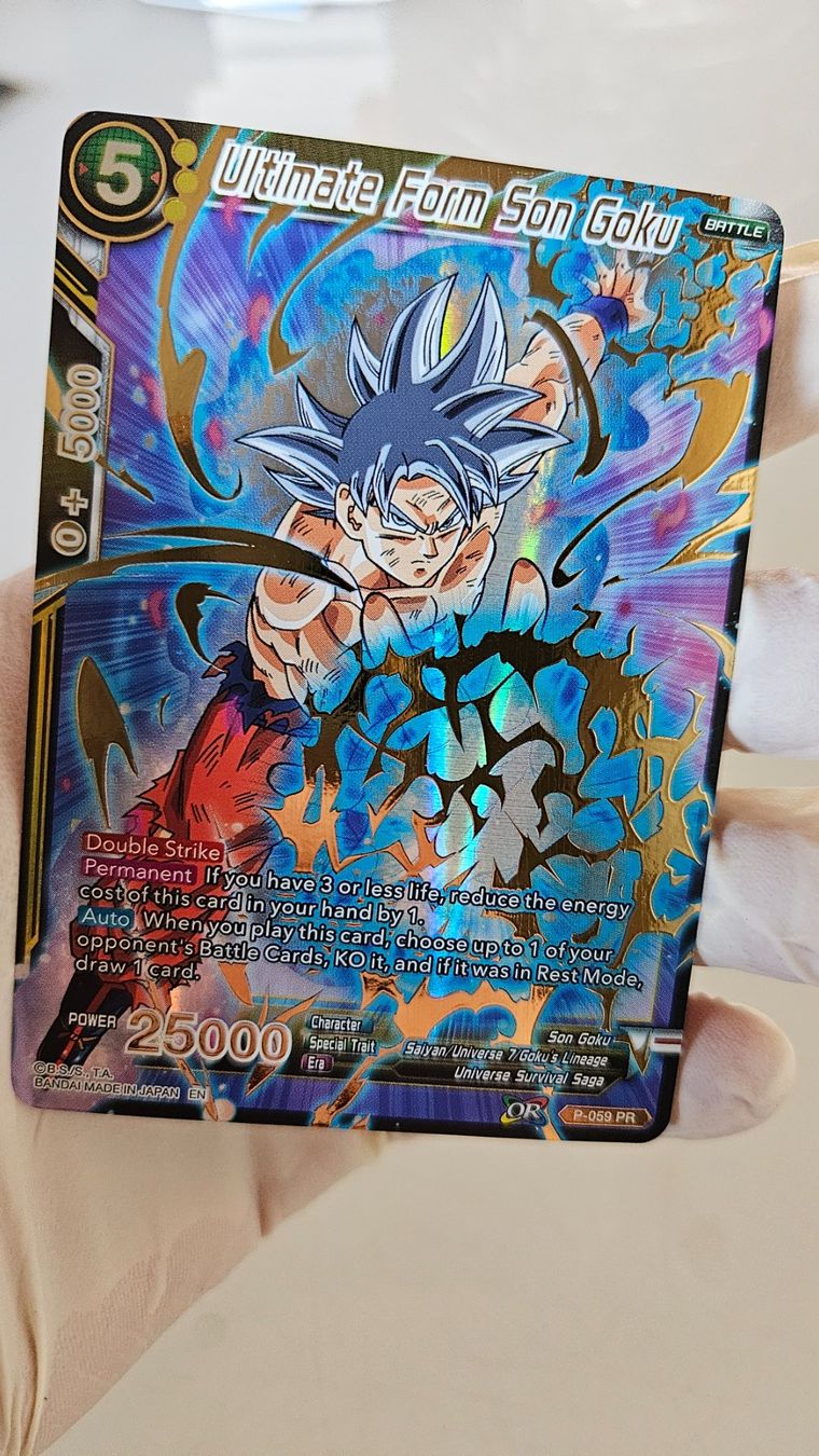 Bandai Carte collezionabili: Dragon Ball Super Card Game: Son Goku P-059 PR – Usato da Basel venduto da True_Hofer_Store 1