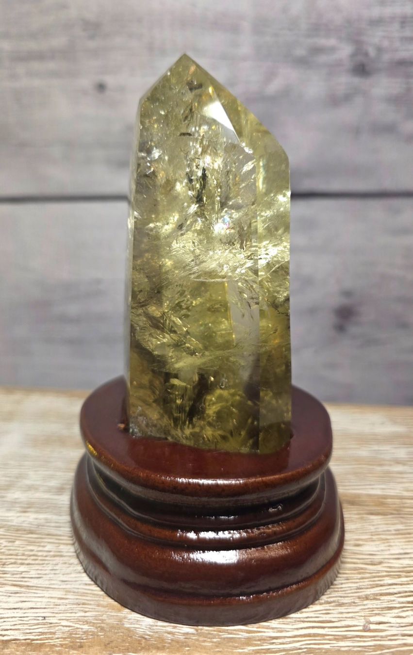 Mineralien & Heilsteine: Top Citrin Obelisk 368g – Neu und originalverpackt aus Matzingen von Shay_Crystalz 2