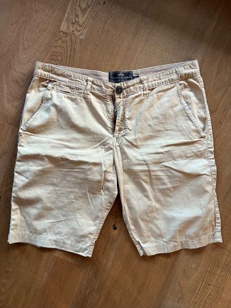 V. ZACHS LTD Shorts Gr. L light yellow Chino summer shorts