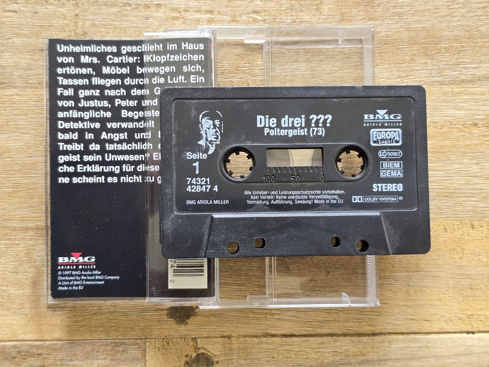 Musicassette: 4x Die drei ??? - Europa MC – Usato da Güttingen venduto da Odhin 7