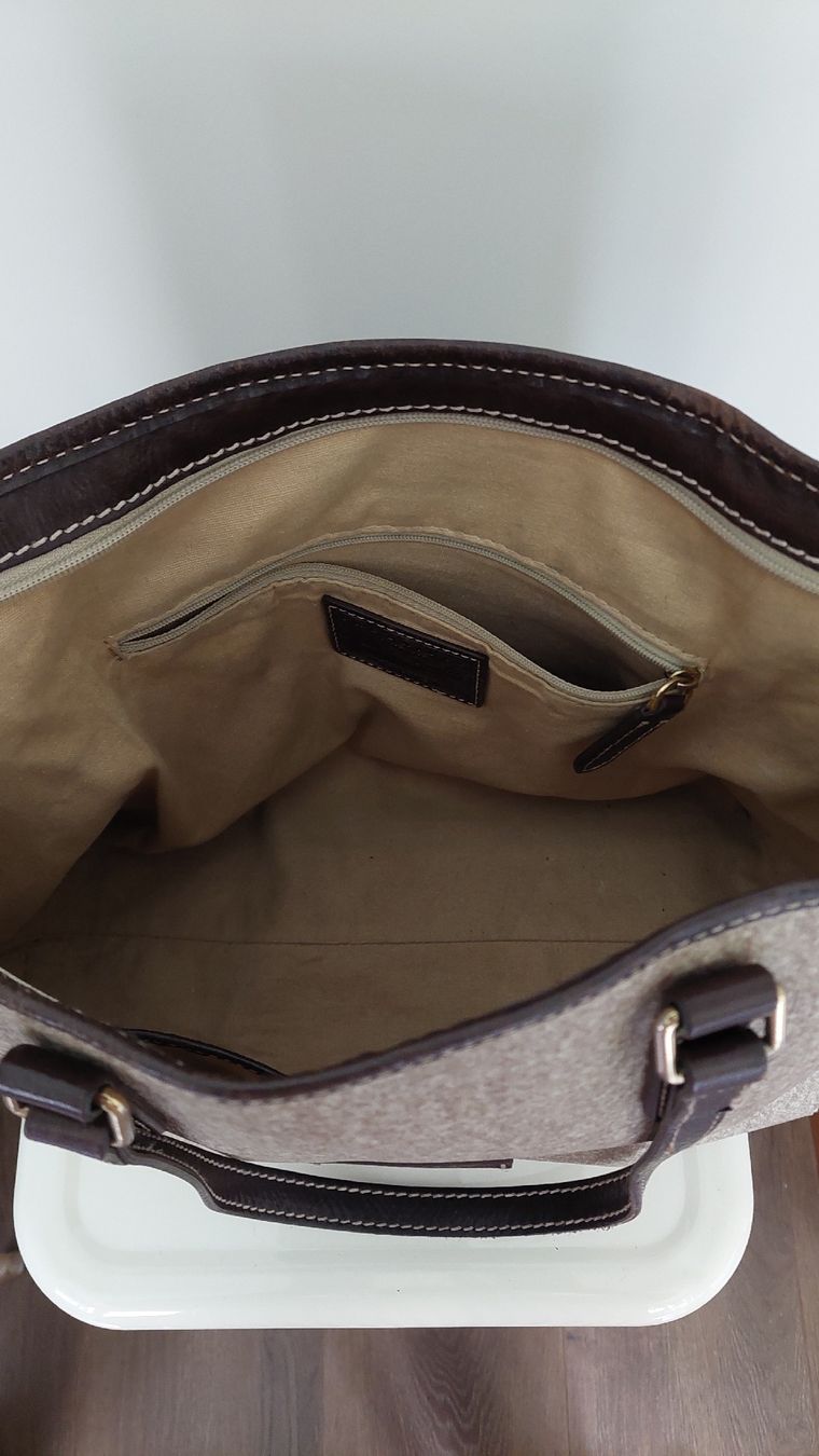 The Bridge Borse da donna: THE BRIDGE Tasche Shopper Braun Leder – Usato da Konolfingen venduto da lanomi 1